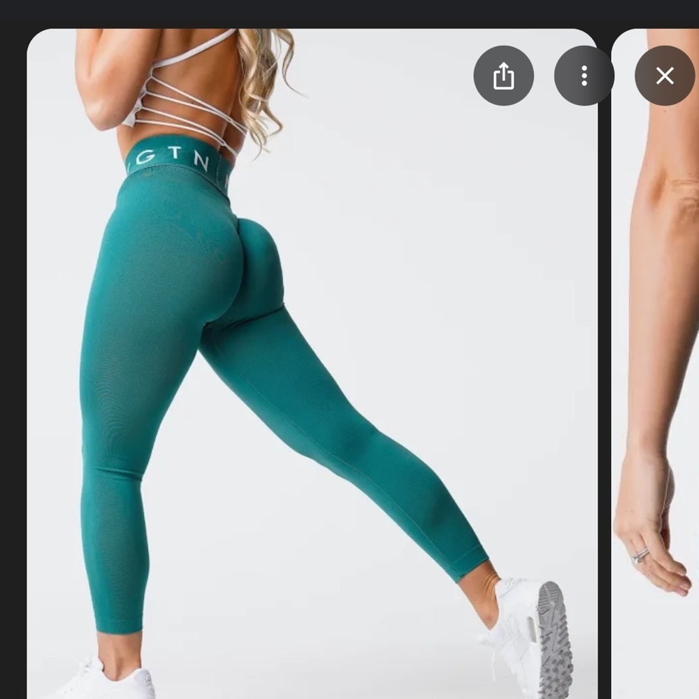 NVGTN Sport Seamless Green Leggings